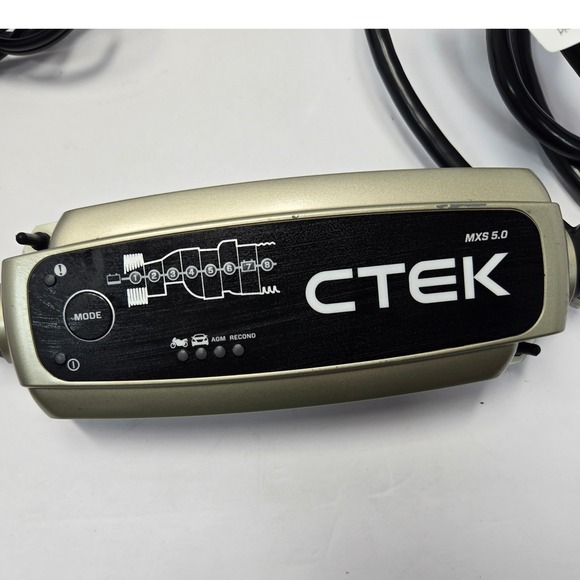 CTEK Other - CTEK MXS 5.0 Battery Charger 12V 4.3A 8-Step Charging Model 1090 Gold Black